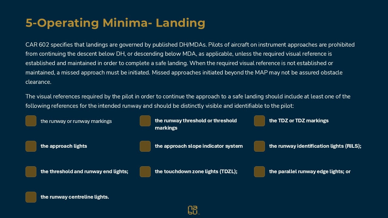 a slide from the training