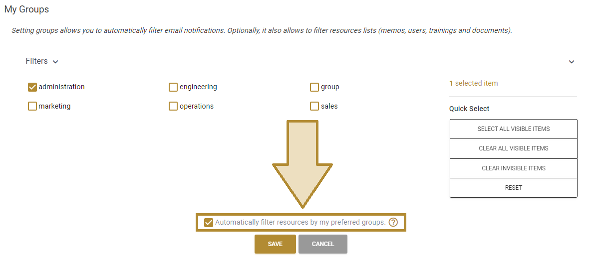 nabu pro group preferences